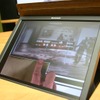 書画カメラによる映像の送信：書類や机上のサンプルなどの映像を配信できるの画像