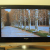 デスクトップPCに保存してある映像が、リビングの37型液晶テレビに映し出されるの画像
