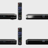 左上がDMR-BW950、右上がDMR-BW850、左下がDMR-BW750、右下がDMR-BR550の画像