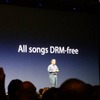 iTunes Storeの全楽曲DRMフリー化が発表された瞬間の画像
