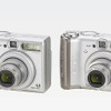 PowerShot A520（左）、同A510（右）の画像