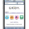 「GRIDY（グリッディ）」iPhone版ブラウザ画面の画像