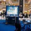 羽田空港の第1旅客ターミナル2Fにある公共スペース「ガレリア」に設置された体験ブースの画像