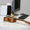 スレーブ装置。操作レバーにピックを取り付けてギターの弦をはじくようになっているの画像