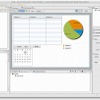 「Adobe Flash Builder for Force.com」デザインビュー画面の画像