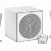 　ロジクールは8日、iPod向けの新製品として、ワイヤレスヘッドホン「Wireless Headphones for iPod（mm-05）」、充電式ポータブルスピーカー「mm50 Portable Speakers for iPod（mm-50）」などを発表した。の画像