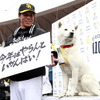 秋山監督と白戸家のお父さんの画像