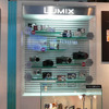 発表されたばかりのLUMIX LX1、FX9、FZ30が触れられるコーナーの画像