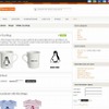 Linuxオペレーティングシステムの公式マスコット「タックス」（Tux）のグッズももちろん販売中の画像