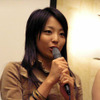 立花彩野さん。河口湖近辺のトンネルや林の中など、ロケ地が怖くて仕方がなかったとのことの画像