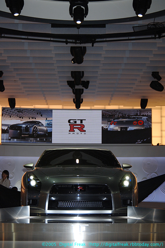 【東京モーターショー2005】「GT-R PROTO」写真集＆レポート　日産プレスブリーフィングより
