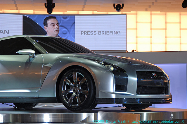 【東京モーターショー2005】「GT-R PROTO」写真集&レポート 日産プレスブリーフィングより