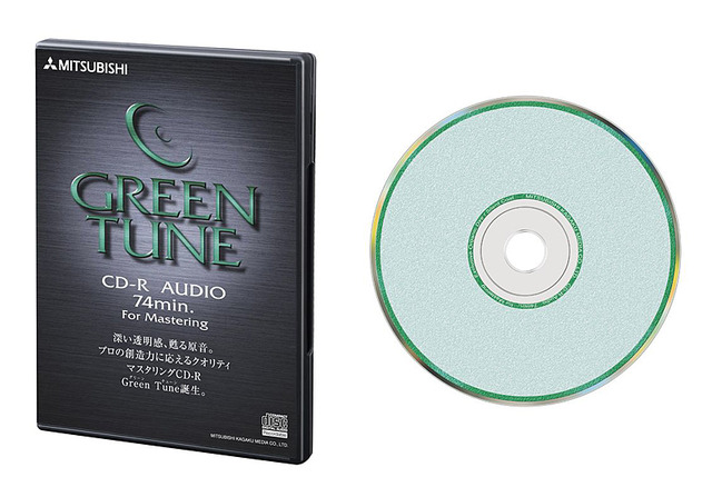 三菱化学、音楽業界のプロフェッショナル向けマスタリング用CD-R「Green Tune」