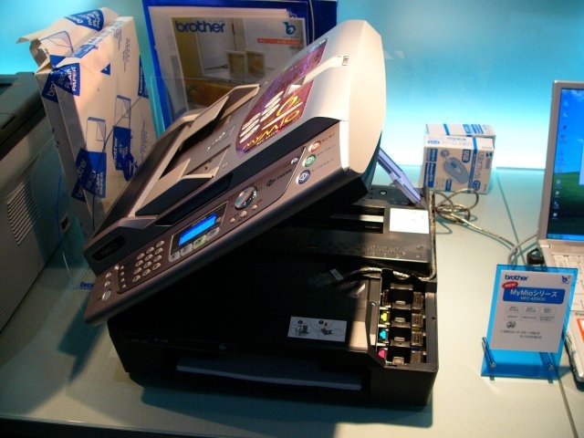【WPC 2005】ブラザー、デジタル複合機やインクジェットラインプリンタ（プロトタイプ）など