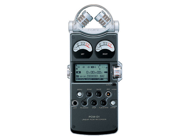 ソニー、携帯型リニアPCMレコーダーPCM-D1を発売。これはメモリ録音型のデンスケだ!