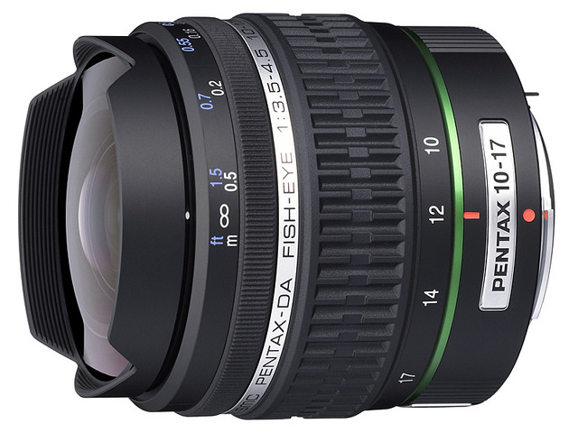 ペンタックス、魚眼レンズ機能搭載のデジタル専用超広角ズーム「FISH-EYE 10-17mm」