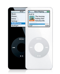 アップル、1GバイトのiPod nanoを17,800円で発売 iPod shuffleは値下げ
