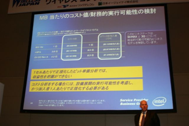 ［WIRELESS JAPAN 2006］モバイルインターネットはWiMAXでなければ成功しない