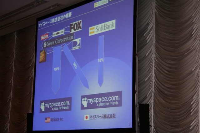 世界最大のSNS「マイスペース」が日本上陸〜孫正義氏やマードック氏が記者会見