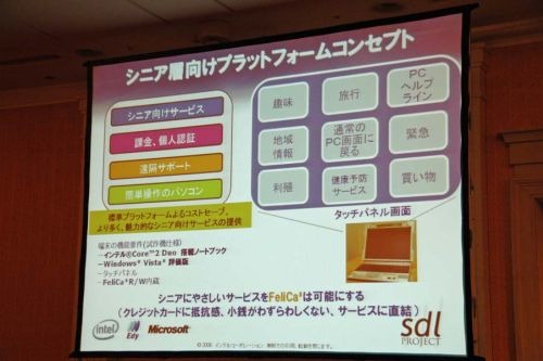 【SLDプロジェクト】インテル、ビットワレット、マイクロソフトがEdy普及を目指すべくシニア向け実証実験を発表