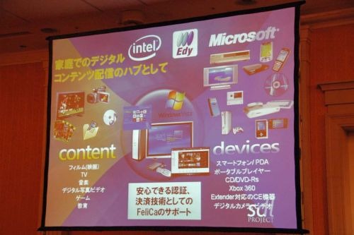【SLDプロジェクト】インテル、ビットワレット、マイクロソフトがEdy普及を目指すべくシニア向け実証実験を発表