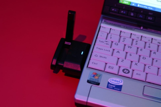 【CES 2007(Vol.11)】2300に組み込まれるインテルのWiMAXカード(参考出品)