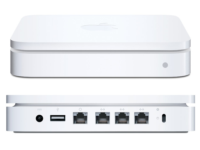アップル、無線LANの新規格「IEEE802.11n」に対応した新たな「AirMac Extreme」を発表