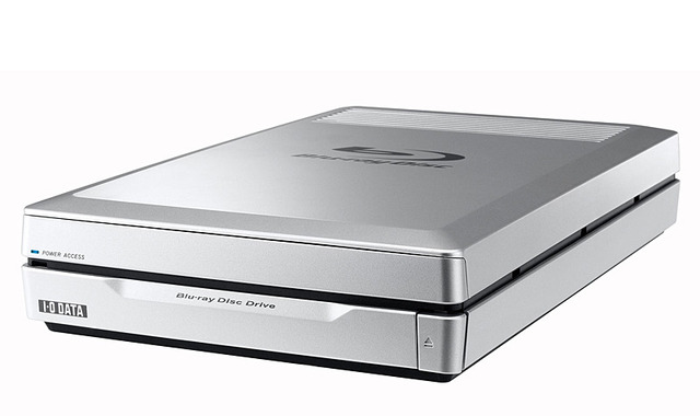 アイ・オー、Vistaに対応したATAPI/USB2.0接続Blu-ray Discドライブ