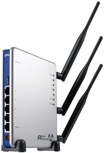 プラネックス、インターネットへの接続に携帯電話が利用できるブロードバンドルータ