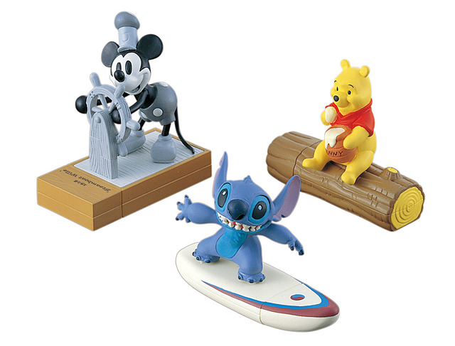 バッファロー、ディズニー映画のワンシーンを再現したフィギュア型USBメモリを限定販売