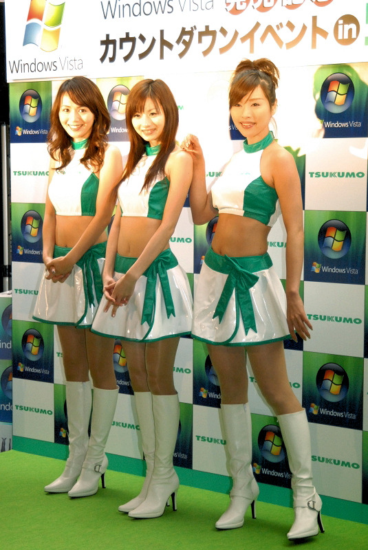 【Vista発売イベント Vol.15】写真で振り返るWindows Vistaの深夜販売