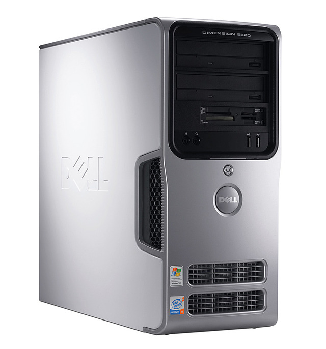 デル、4種類のCPUやRAID構成などを選べるミニタワーPC「Dimension E520」
