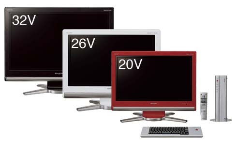 タッチパッドリモコンでインターネット！　シャープ、パソコンテレビ「インターネットAQUOS」に新製品