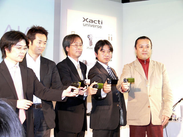 サンヨー、新型XactiにH.264採用——動画活用へ向けシックスアパートなどとコラボ