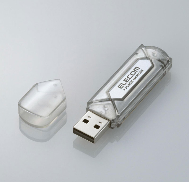 エレコム、8GBのUSBフラッシュメモリ2モデル