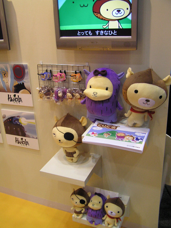 【東京国際アニメフェア】ライブドアブースは新キャラにも注目