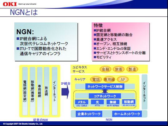 【特集・NGN】「上位層までサポートできなければ、通信機ベンダーは生き残れない」——沖電気工業