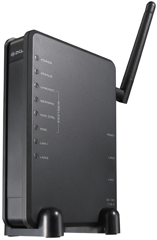 プラネックス、「Wii」や「PS3」などの接続マニュアル付属の無線LANコンバータ