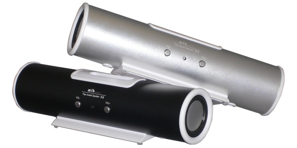 音楽とアナタをつなぐ!?　パイプ型iPodスピーカー「音波」——エムアイビー