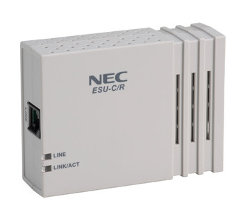 敷設済みの電話配線で100Mbps——NEC、メタルアクセスシステム「ESUシリーズ」を発売