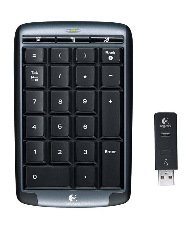 ロジクール、2.4GHz無線を採用したコードレステンキー——Excelワンタッチ起動ボタンを搭載