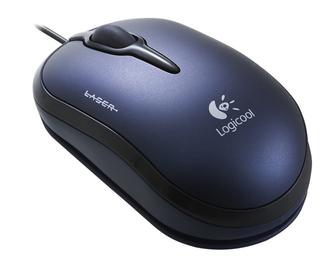ロジクール、コードとコネクタの収納が可能なノートPC向けレーザーマウス