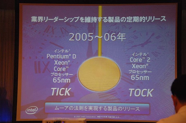 USB3.0は2.0の10倍、32nmプロセスでAMDとの競争は?——IDF 2007 Fallアップデート