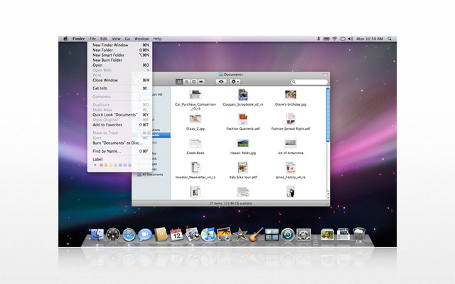 インターフェイスの鬼、Mac OS X LeopardはUIに注目！