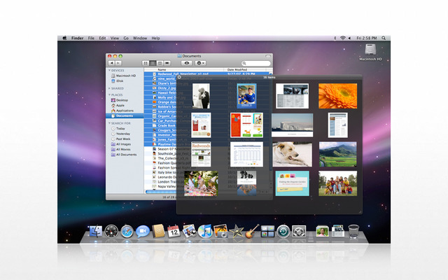 インターフェイスの鬼、Mac OS X LeopardはUIに注目！