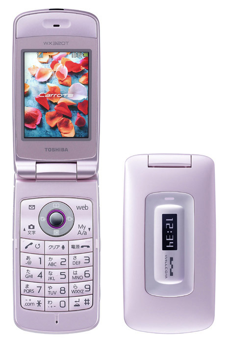 ウィルコム、WX320Tに新色「ピンク」を追加〜10/25より発売