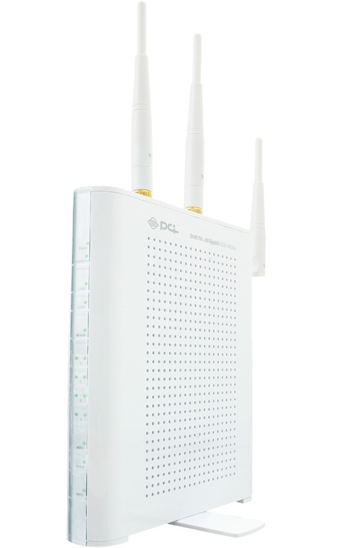 プラネックス、次世代高速無線LAN規格IEEE802.11n Draft2.0に対応の高速無線LANルータ