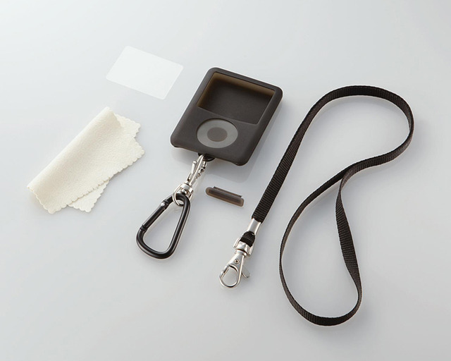 エレコム、iPodを大事に便利に使う必須アイテム! 第3世代iPod nano用スターティング6点セット