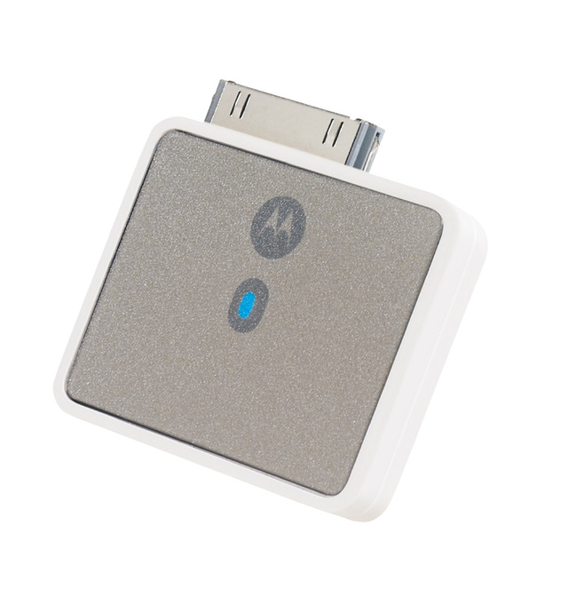 モトローラ、iPodをワイヤレスで楽しむ! Bluetoothワイヤレスヘッドセットとアダプタ