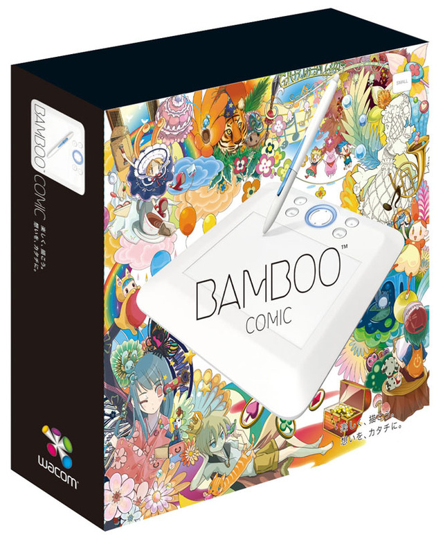 ワコム、イラスト/マンガ制作向けペンタブレット「Bamboo Comic」